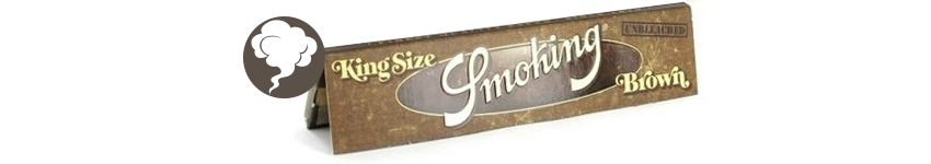 SMOKING BROWN ROLLING PAPERS KING SIZE